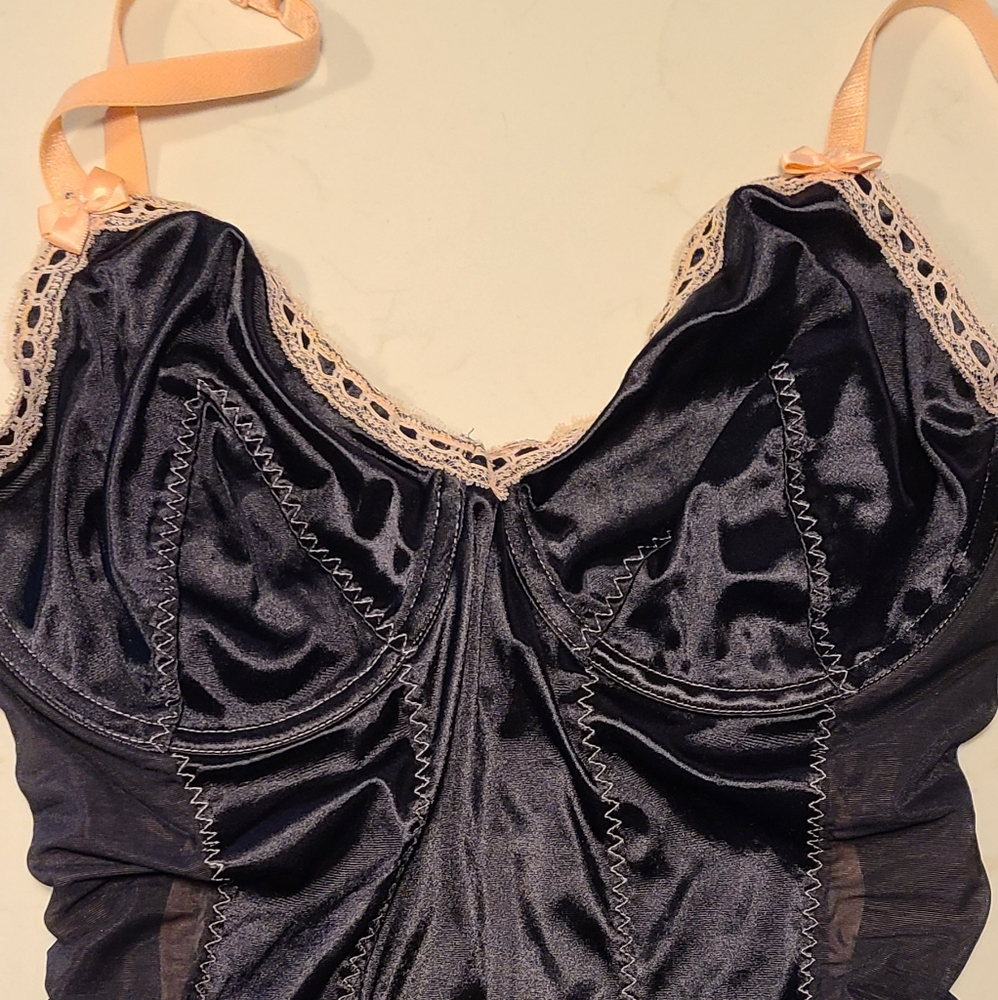 Victoria's Secret teddy with garters